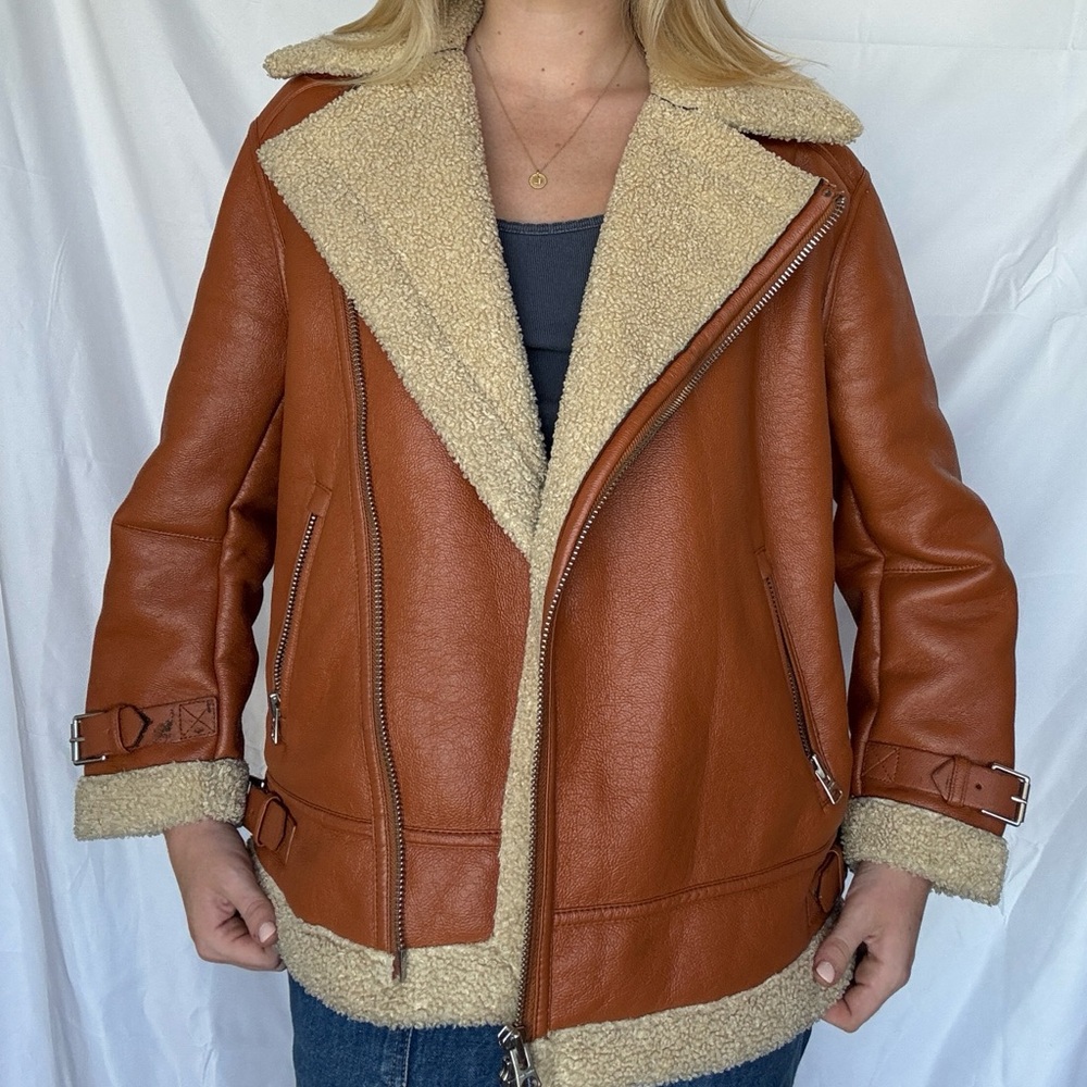 Aritzia Wilfred Free Oak Jacket